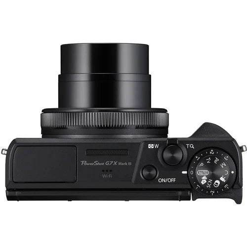 Canon PowerShot G7 X Mark III Black Digital Camera | 20.1MP, 4K, Wi-Fi & Bluetooth